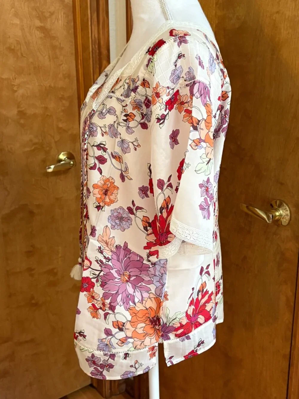 Johnny Was Sonia Lace Blouse, Size S, NWT - Picture 5 of 13